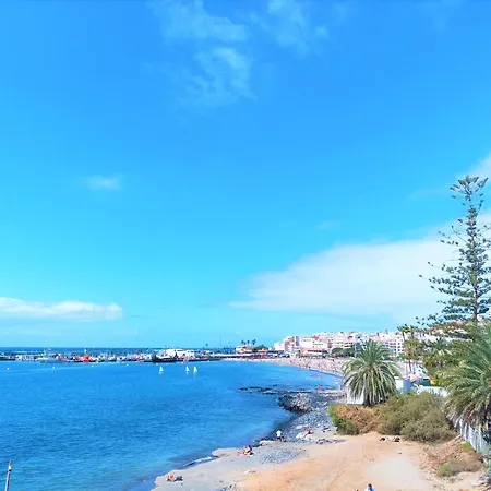 First Line Playa Cristianos Beachfront Ocean View Apartment