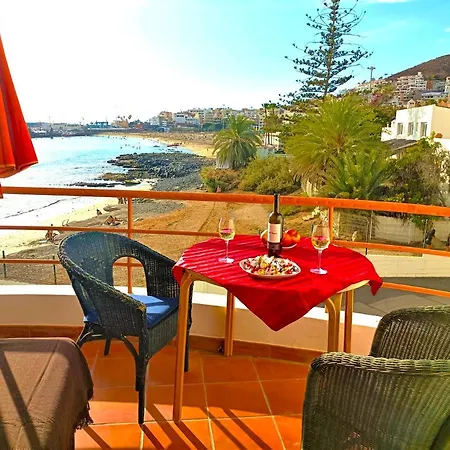 First Line Playa Cristianos Beachfront Ocean View Apartment